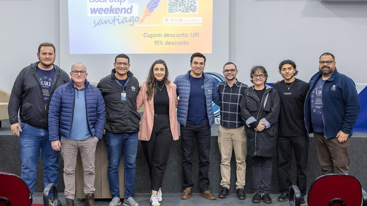 Lan&ccedil;amento do Startup Weekend Santiago.